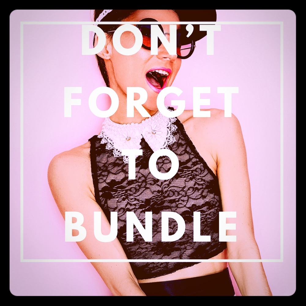 Don’t forget to Bundle!